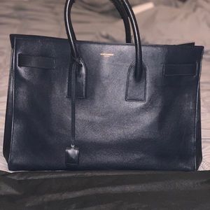 Saint Laurent Sac De Jour handbag.